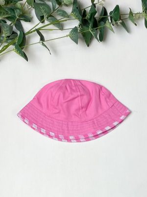 Pink Gingham Bucket Hat