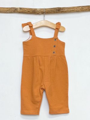 Rust Strapped Playsuit